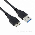 Dual USB3.0 männliches Kabel für externe Festplatten